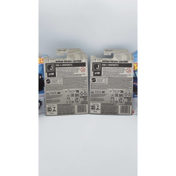 2023 Hot Wheels Nissan Patrol Custom Blue NIB LOT OF 4 - Picture 3 of 3